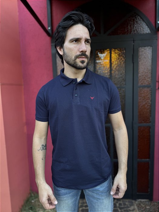Camiseta Polo Marco Véio Marinho