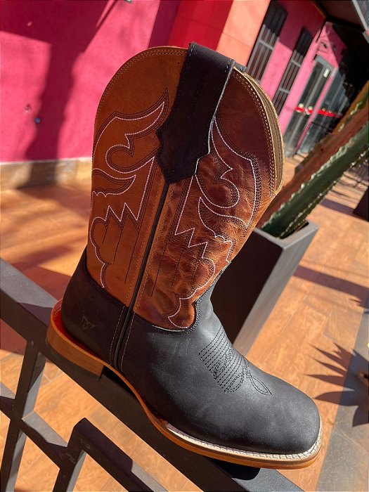 Bota Marco Véio Marrom/Preto