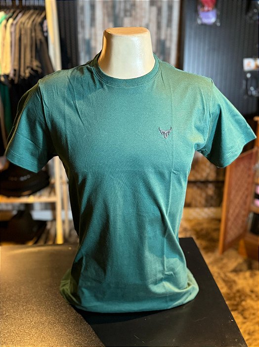 Camiseta Marco Véio Verde Básica - Plus Size