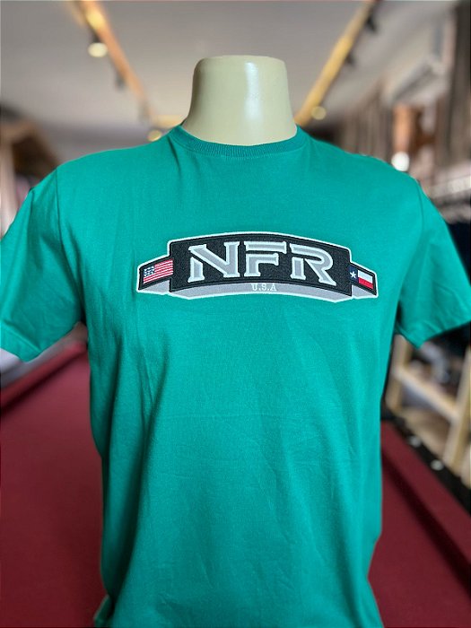 Camiseta NFR - Verde Esmeralda