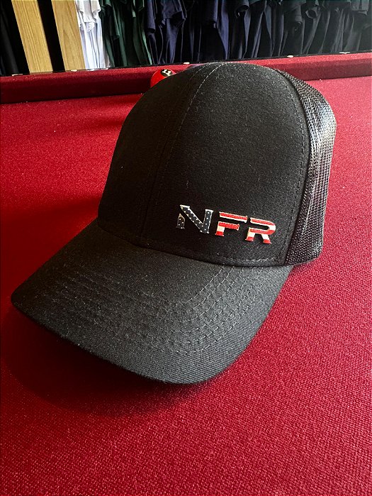 Boné NFR - Preto com Logo na Cor USA