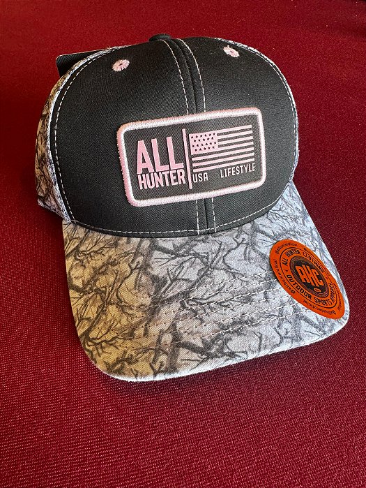 Boné All Hunter - Camuflado c/ Preto