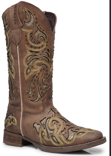 Bota Texana Helazza Feminina Serena