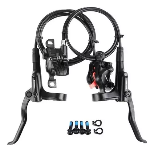 Kit De Freio Disco Hidráulico Shimano Altus Mt200 Dt/tr Par ( Original )