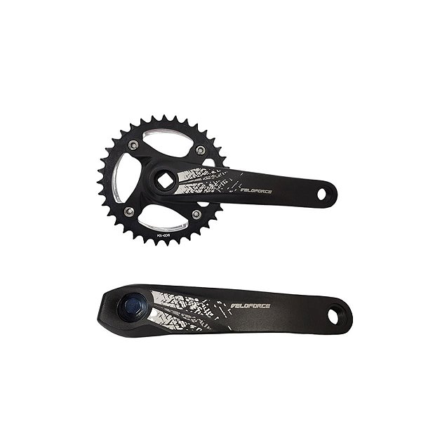 PEDIVELA SINGLE Veloforce 36T ALUMINIO 12V 175MM