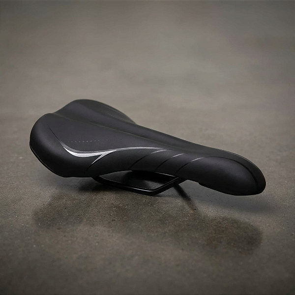 Banco Selim mtb standard preto/cinza GTA