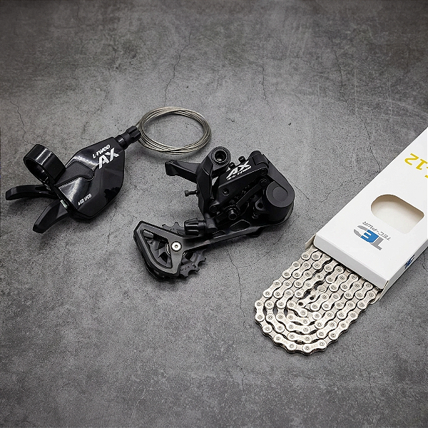 Kit 3 Peças Ltwoo Ax 12v Trocador, Câmbio e Corrente