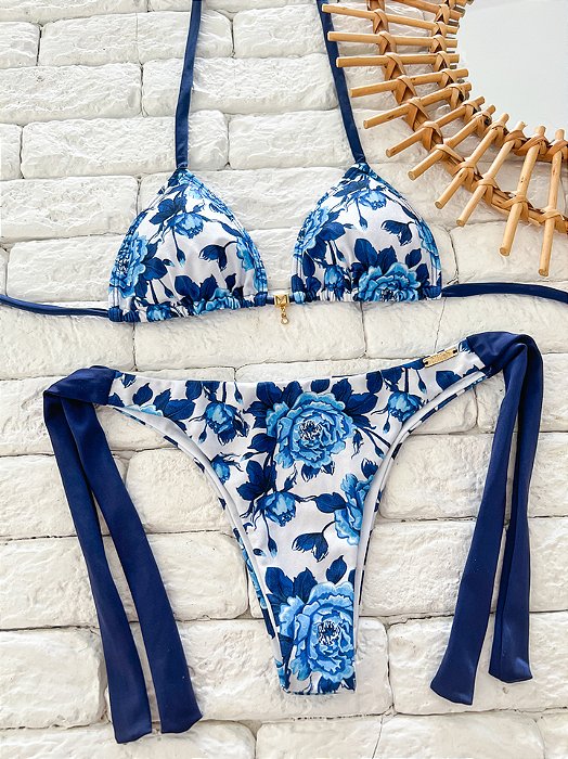 Calcinha Normal Verona Amarras Largas (CORTININHA NÃO INCLUSO)