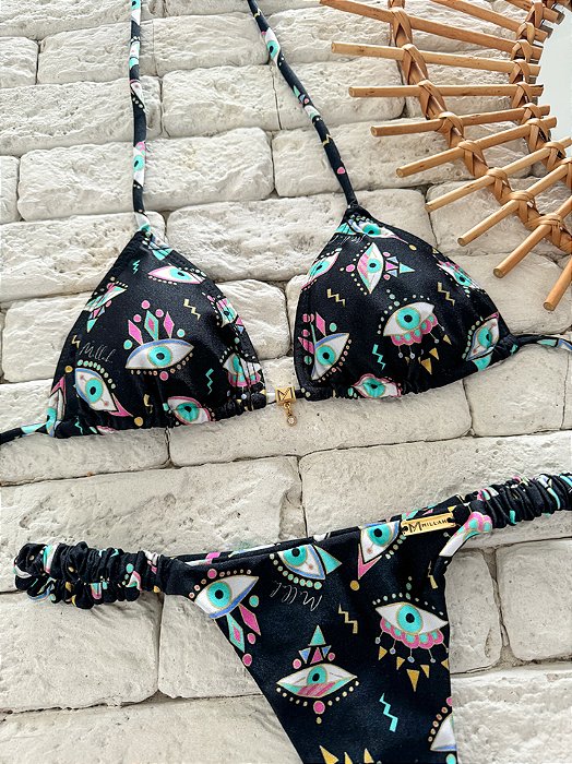 Cortininha Talismã com Bojo Removível (CALCINHA NÃO INCLUSO)