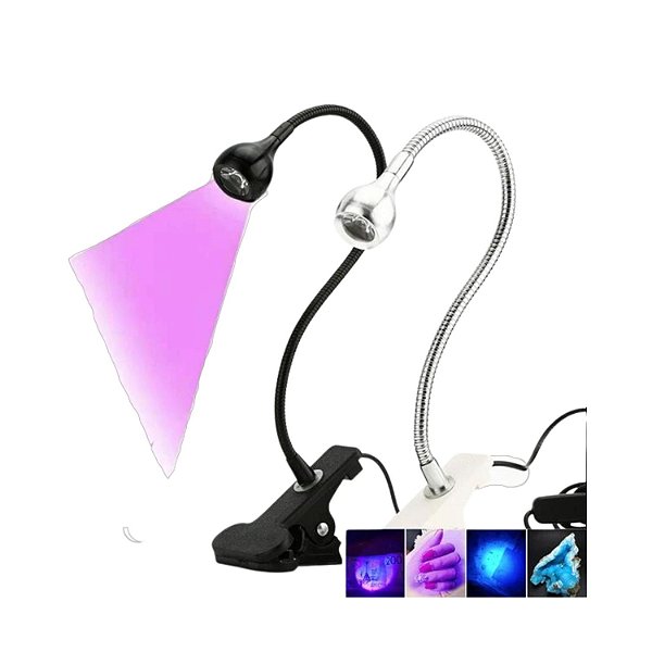 Luminária UV Garra Ultravioleta de Mesa Seca Gel Esmalte USB