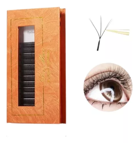 Cilios 6D W Dece Mars Volume Egipcio Mix- 8-14mm