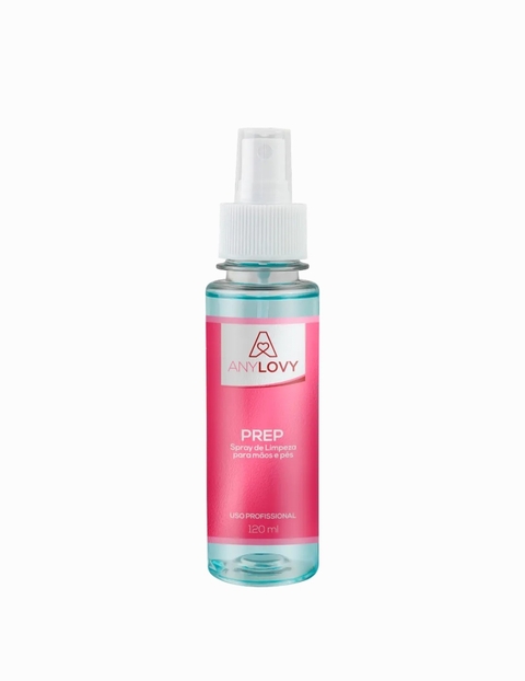 Prep Higienizador Unha Spray Any Lovy Limpeza 120ml