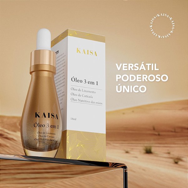 Óleo 3 em 1 Kaisa 18ML