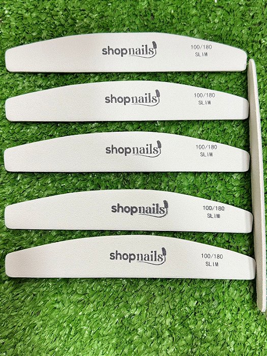 Lixa Boomerangue 100/180 Slim Resistente Alta Qualidade e Durabilidade