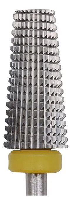 Broca Tungstênio Cônica Amarela Acabamento