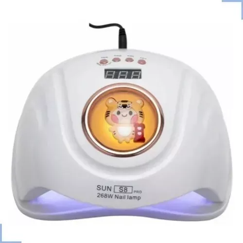 Cabine Unha Sun S8 Pró 268w Bivolt Cabine Forte Mais Potente Cor Branco