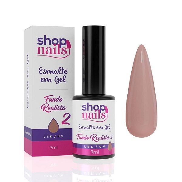 Esmalte Gel Fundo Relista 2 Shopnails 10ml