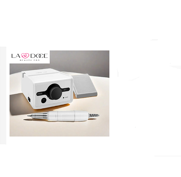 Micro Motor La Doce Lixadeira de Unha Profissional Manicure 35 ate 45000RPM Bivolt