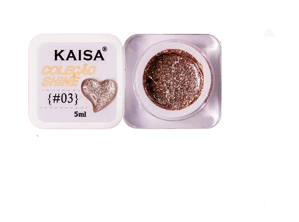 Gel KAISA Coleção SHINE ROSÊ #3