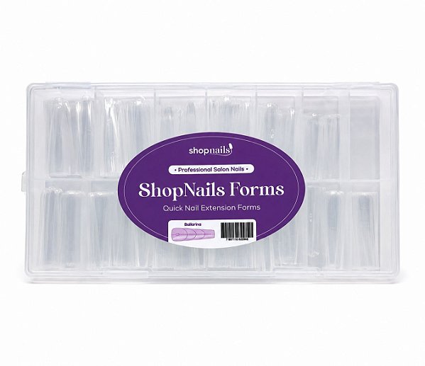 Molde Forms Shopnails 0mm Bailarina Profissional Molde F1 und