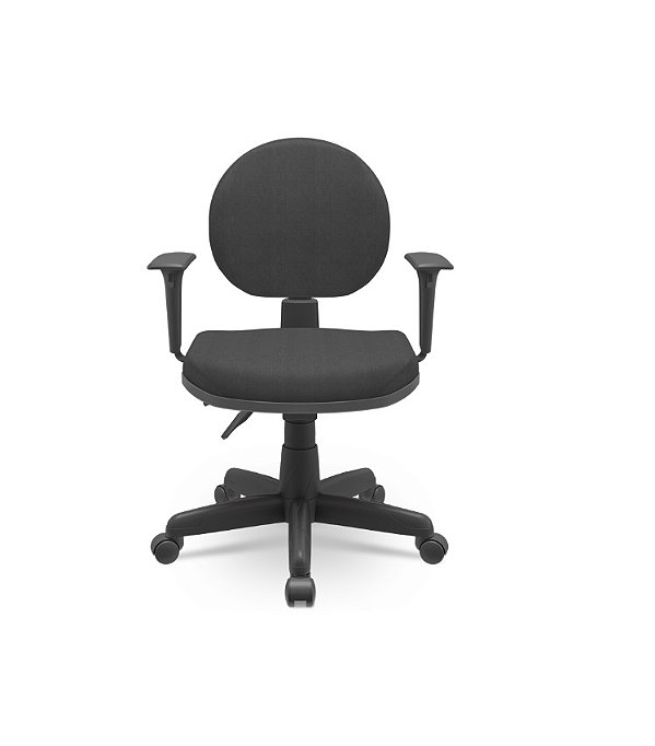 Cadeira Operativa Plus Executiva Back System NR17 Braços Reguláveis Revestimento Crepe Poliéster