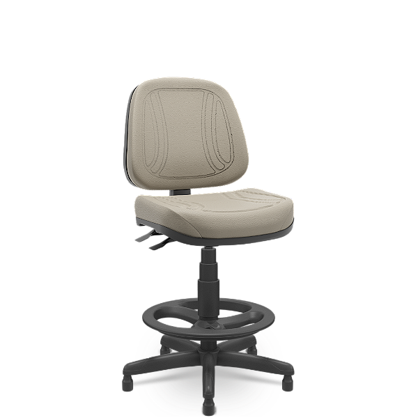 Cadeira Plaxmetal Premium Caixa Alta Back System NR17 Ergonômica Vinil