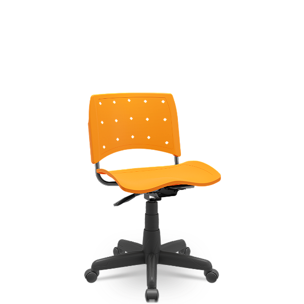 Cadeira Plaxmetal Ergoplax Secretária em Polipropileno