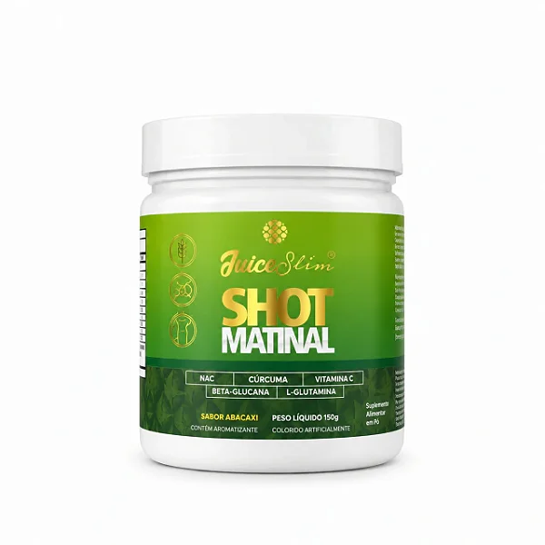 Juice Slim Shot Matinal – Sabor Abacaxi – 150 g