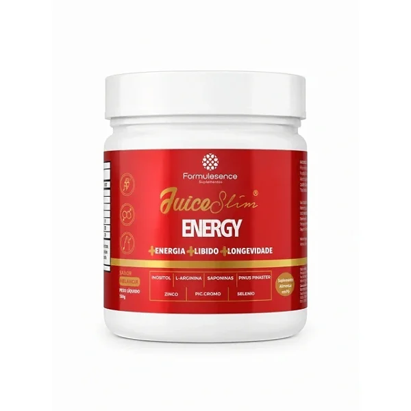 Juice Slim Energy Formulesence – Energia, Vitalidade e Bem-Estar – Sabor Melancia 150g