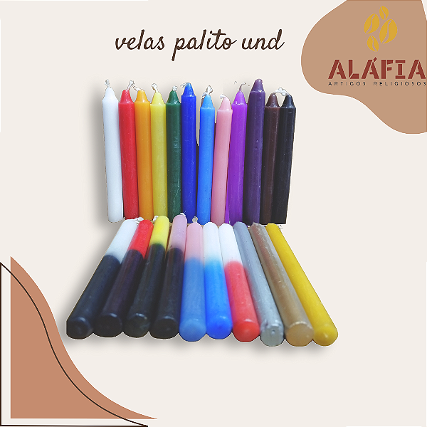 VELA PALITO N5 PACOTE COM 20 UND