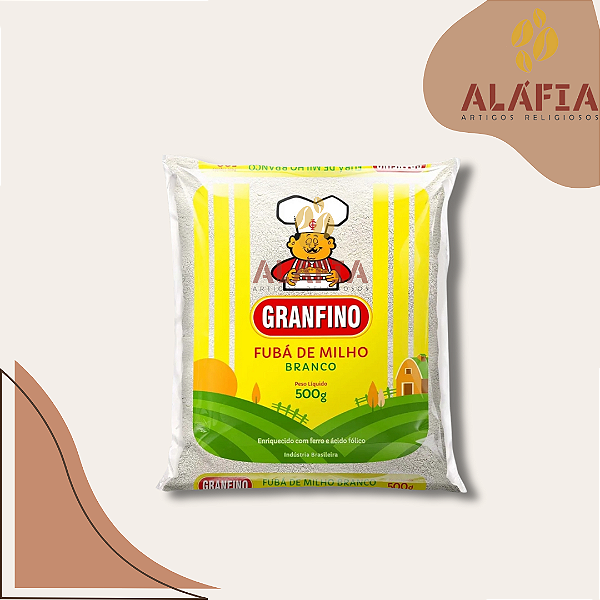 FARINHA DE ACAÇÁ - MILHO BRANCO