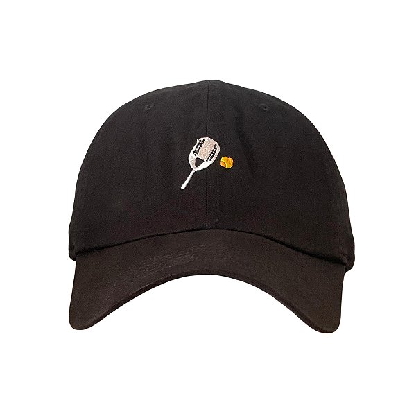 Boné Dad Hat - Beach Tennis - Preto