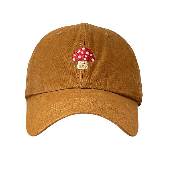 Boné Dad Hat - Cogumelo - Caramelo
