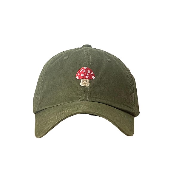 Boné Dad Hat - Cogumelo - Verde