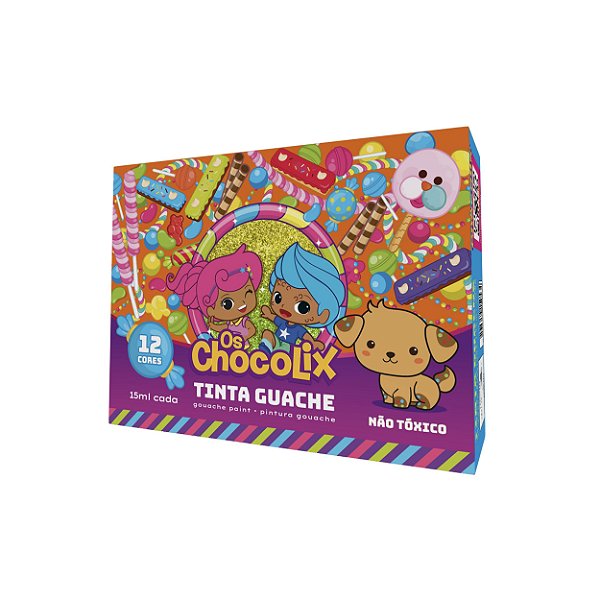 Tinta Guache 12 Cores