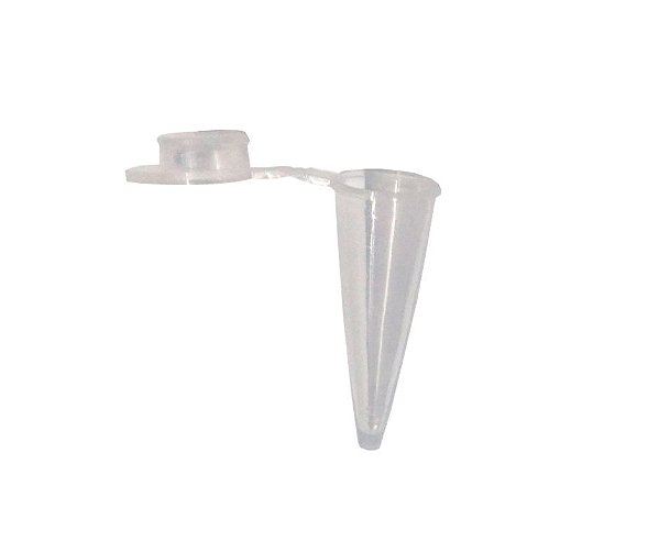 Microtubo Flaconete Tipo Epp 0,65ml Pacote com 3.000 Unidades - Incolor
