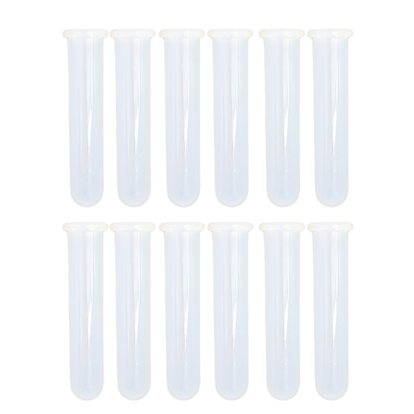 Adaptadores Para Tubos 12x100mm (7ml) e Tubos à Vácuo 13x100mm - 12 Unidades