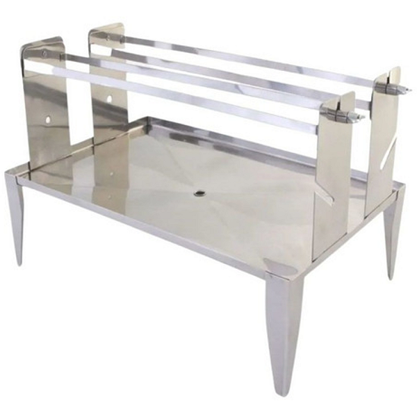 Bandeja em Aço Inox para Corar Laminas - Tipo: DUPLA / 20 LAMINAS