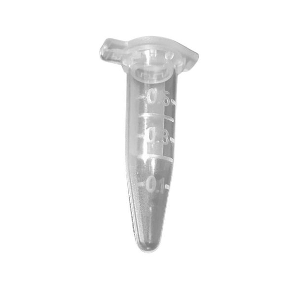 Combo com 2 Pacotes de Microtubos de Centrifugação Tipo Eppendorf Cap. 0,5ml - Incolor