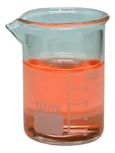 Copo Bequer de Vidro Boro 3.3 Forma Baixa (Griffin) Graduado: 10ml