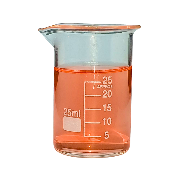 Copo Bequer de Vidro Boro 3.3 Forma Baixa (Griffin) Graduado: 25ml