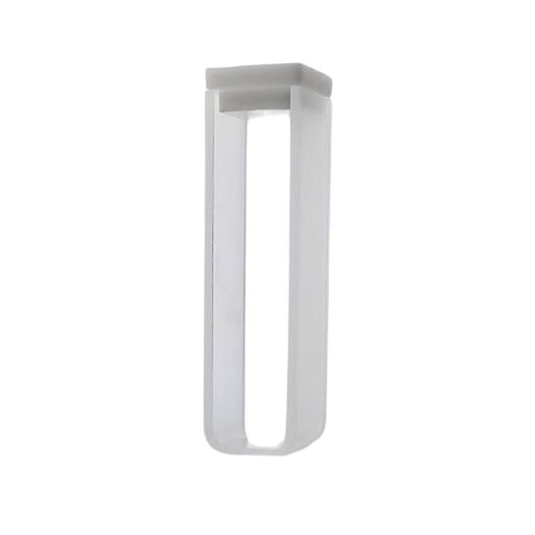 Cubeta em Quartzo ES 2 Faces Polidas Passo 10MM 3,5ml - Fundo Arredondado