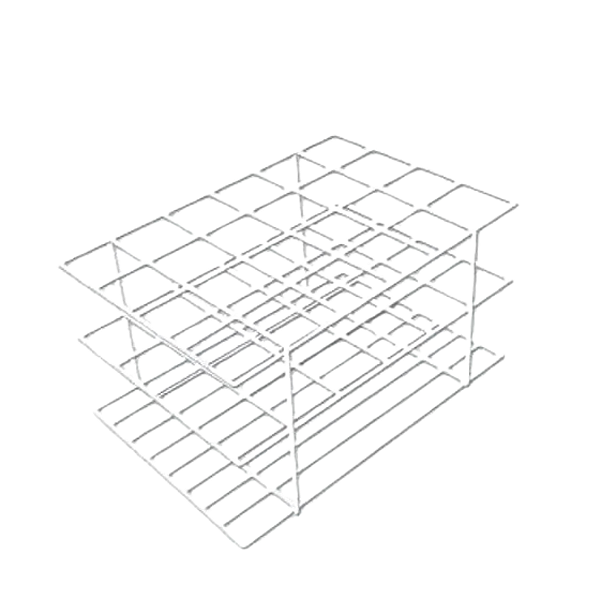 Estante Suporte Para Tubo de Ensaio 13mm 24 Tubos - 10 Unidades