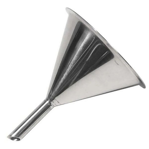 Funil de Aço Inox sem Alça - 2000ml