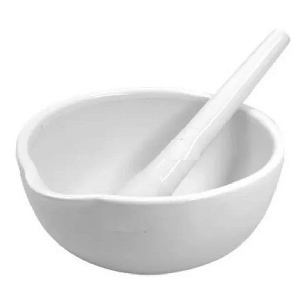 Gral (Almofariz) com Pistilo em Porcelana - 305ml