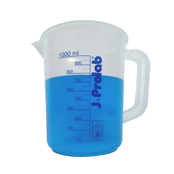 Jarra Plástica Graduada em SilkScreen - Capacidade: 1.000ml