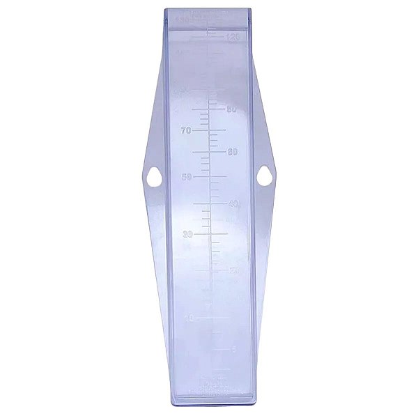 Kit com 10 Pluviômetro Plástico 130mm