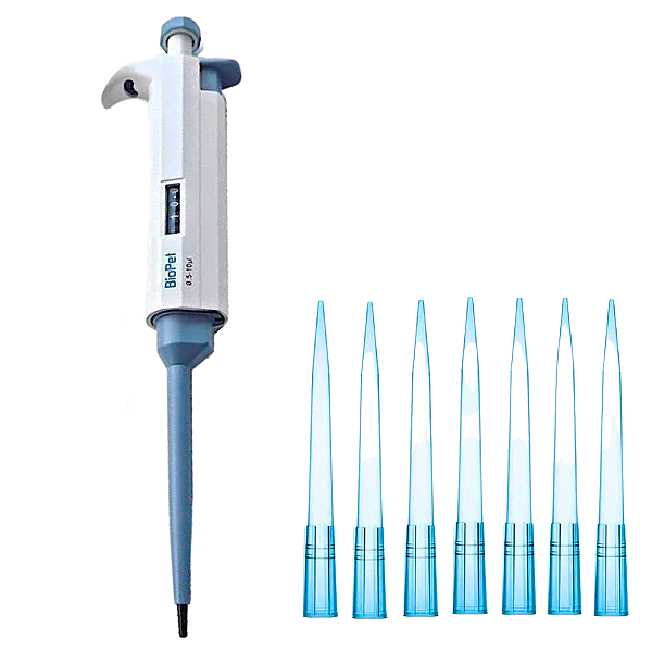 Micropipeta Biopet 100-1000uL + 1000 Ponteiras