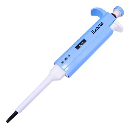 Micropipeta Perfecta Azul Volume Variável 10-100uL