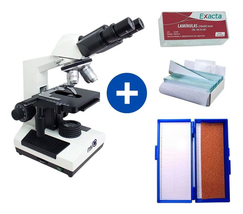 Microscopio Binocular OLEN + Brindes